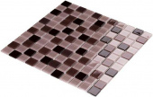 Плитка Мозаика Стеклянная Kotto Keramika GM 4010 C3 coffe d/coffe m/coffe w