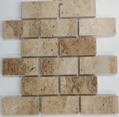 Плитка МКР-11П TRAVERTINE CLASSIC МОЗАИКА