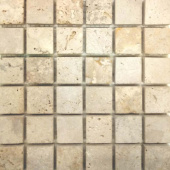 Плитка МКР-2С TRAVERTINE CLASSIK BEIGE МОЗАИКА