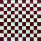 Плитка CRYSTAL WHITE BORDO МОЗАИКА