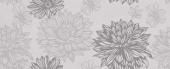 Плитка Golden Tile Osaka Flower Серый 52225 Стена 200х500