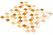 Плитка Мозаика Стеклянная Kotto Keramika GM 4036 C3 Honey m/Honey w/white
