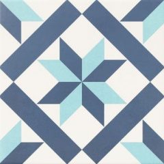 Плитка Realonda Ceramica Hanoi Star Blue Пол
