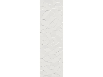 Плитка Kalebodur Wabi Shiro Crystal White Mat Rm-6960R Стена