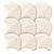 Плитка Realonda Ceramica Scale Shell White Стена-Пол