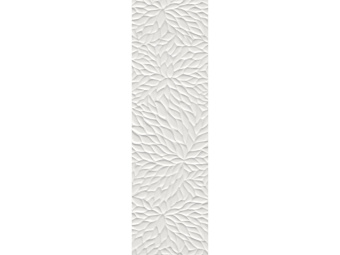 Плитка Kalebodur Wabi Shiro Flower White Mat Rm-6956R Стена