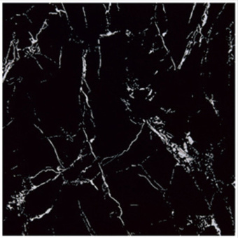 Плитка Stevol 6621 Черный Мрамор Пол 600Х600