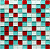 Плитка CRYSTAL RED BLUE МОЗАИКА