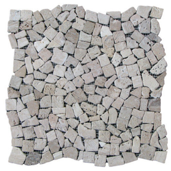 Плитка МКР-С TRAVERTINE CLASSIC BEIGE МОЗАИКА