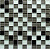 Плитка CRYSTAL BLACK GREY МОЗАИКА