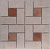 Плитка МКР-7П VICTORIA BEIGE + ROJO ALICANTE МОЗАИКА