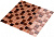 Плитка Мозаика Стеклянная Kotto Keramika GM 4014 C3 Brown d/Brown m/Brown w