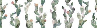 Плитка Aparici Glimpse Cactus Ornato Стена