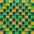Плитка CRYSTAL SHAPE GREEN МОЗАИКА
