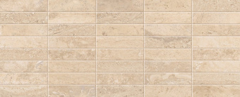 Плитка MARMI-PIETRA CM48532 TRAVERTINO CLASSICO MOSAICO СТЕНА