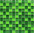 Плитка CRYSTAL GREEN MIX МОЗАИКА
