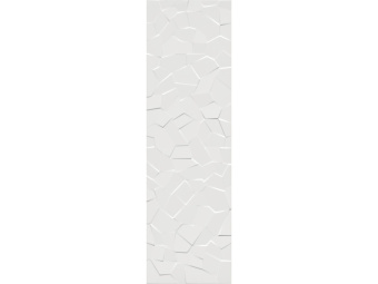 Плитка Kalebodur Wabi Shiro Crystal White Rp-6958R Стена