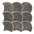 Плитка Realonda Ceramica Scale Slate Black Стена-Пол