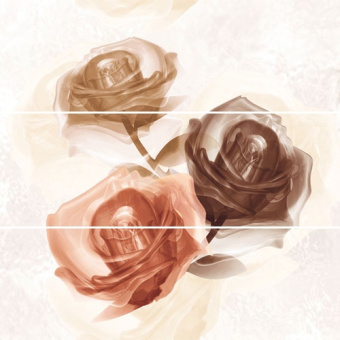 Плитка ROSAS MCM ПАННО ИЗ 3ШТ