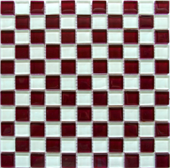 Плитка CRYSTAL WHITE BORDO МОЗАИКА