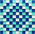Плитка CRYSTAL SHAPE BLUE МОЗАИКА