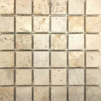 Плитка МКР-2С TRAVERTINE CLASSIK BEIGE МОЗАИКА