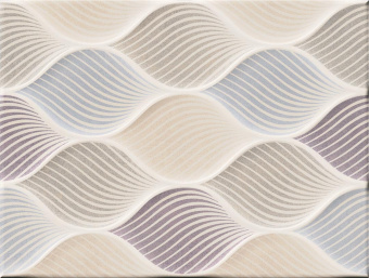 Плитка Golden Tile Isolda Mix Светло-Бежевый 7МV45 Стена 250х330