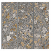 Плитка Kerama Marazzi Терраццо Коричневый Мозаичный Sg184-001 Декор