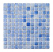 Плитка Мозаика АкваМо Blue Pw25203 31,7х31,7