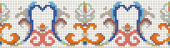 Плитка Мозаичный Фриз D-CORE 556х316 мм fr02 (10х10)
