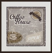 Плитка COFFEE TIME BROWN B ДЕКОР
