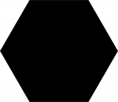 Плитка Codicer 95 Basic Black Hex 25 Стена (Пол)