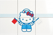 Плитка HELLO KITTY D060501 NAVY FLAGS ПАННО