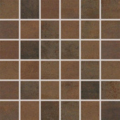 Плитка Lasselsberger Rako Rush Dark Brown WDM06520 Мозаика 48х48х10
