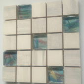 Плитка Мозаика Декоративная Kotto Keramika СМ 3107 C3 laterizio griz/laterizio bianco/line glass