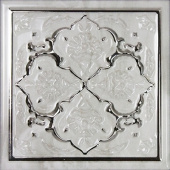 Плитка DEC ARMONIA PETRA SILVER C ДЕКОР