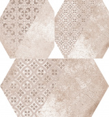 Плитка Cerlat Ginebra Hex Taupe Пол