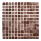Плитка Мозаика АкваМо Brown Pw25208 31,7х31,7