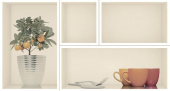 Плитка LIVING CREMA 1 COCINA ДЕКОР