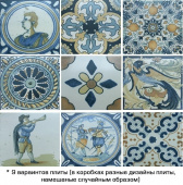 Плитка ANTIQUE PAVIMENTO ДЕКОРИРОВАННЫЙ ПОЛ