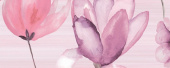 Плитка Golden Tile Flora Розовый 1В533 Декор 200х500