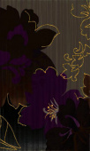 Плитка DELICATE BROWN A ДЕКОР