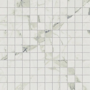 Плитка PRESTIGIO STATUARIO LUCIDO MOSAICO R LK05 ДЕКОР