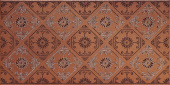 Плитка SOLAR ORANGE BORDER ФРИЗ