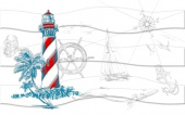 Плитка OCEAN М40321 ДЕКОР
