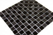 Плитка Мозаика Стеклянная Kotto Keramika GM 4057 C2 Black mat/Black