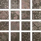 Плитка Rondine Group Rust Metal Coal Tozzetto Mix J85905 150Х150