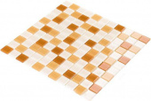 Плитка Мозаика Стеклянная Kotto Keramika GM 4016 C3 ochra d/beige m/beige w