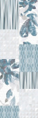 Плитка Polcolorit Cristal Blue Wave Декор 244Х744