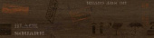 Плитка Golden Tile Sherwood Коричневый Ректификат Д6799 Декор 150х600